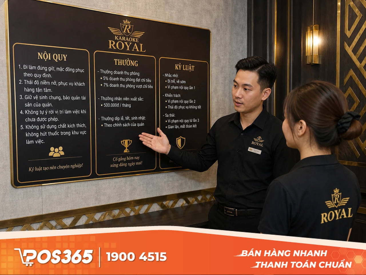 Xây dựng nội quy nghiêm khắc và cơ chế thưởng phạt rõ ràng