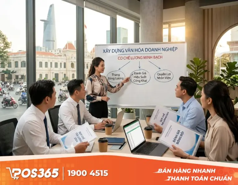 Xây dựng văn hóa doanh nghiệp minh bạch bắt đầu từ quy trình tính thưởng
