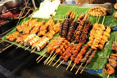 Qu&aacute;n xi&ecirc;n nướng vỉa h&egrave;