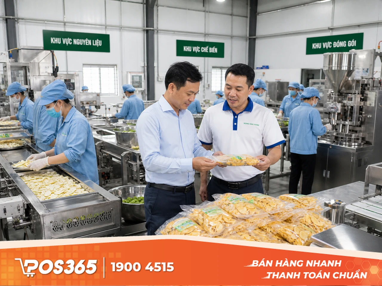 Xưởng chế biến n&ocirc;ng sản địa phương