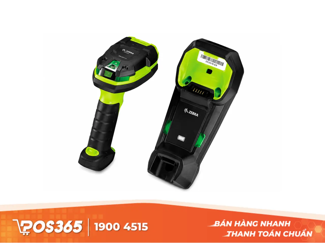 Zebra DS3608-ER (Siêu bền, quét tầm xa cực đỉnh)