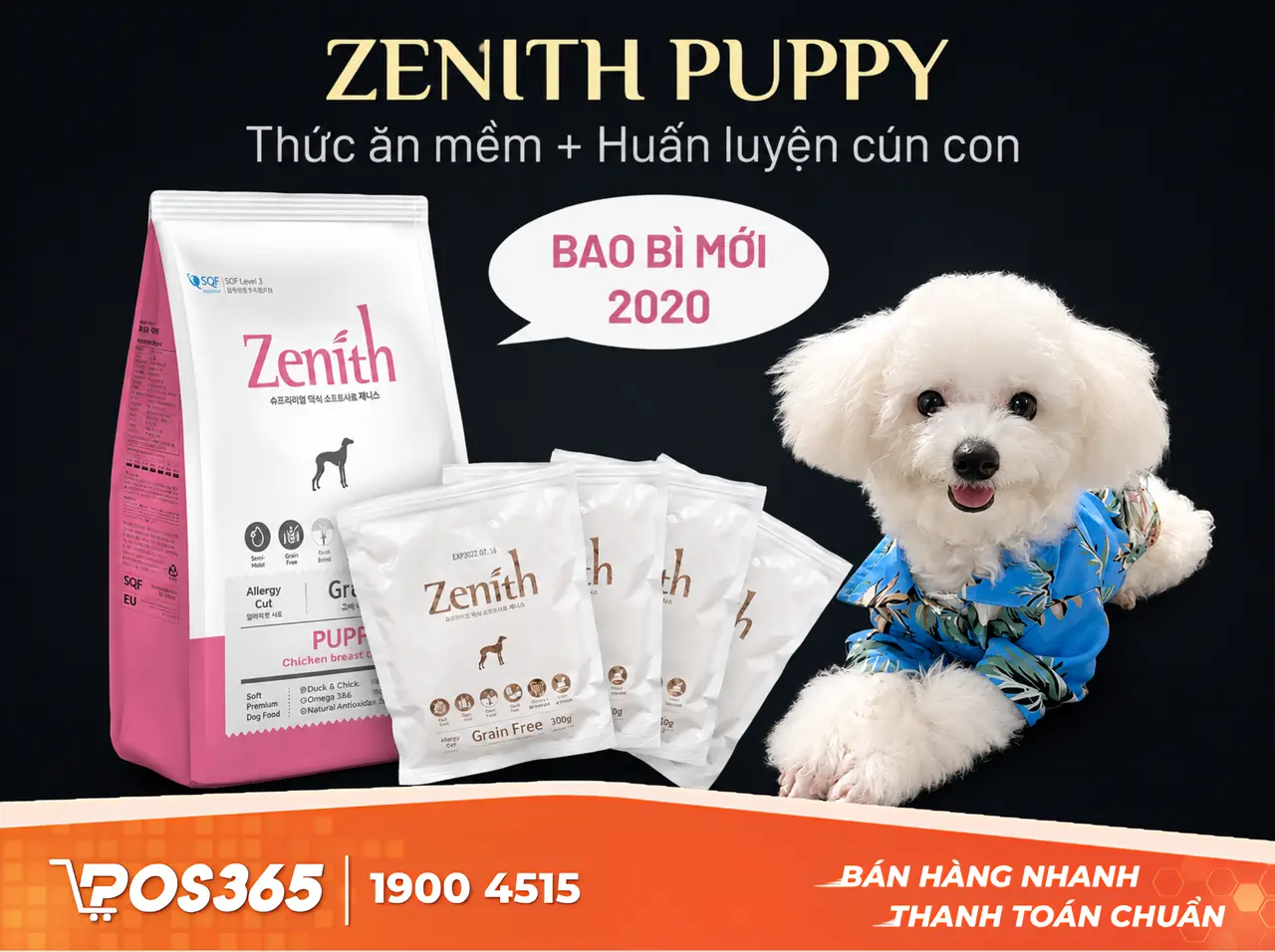 Zenith - Khai th&aacute;c ng&aacute;ch kh&aacute;ch h&agrave;ng th&uacute; cưng k&eacute;n ăn