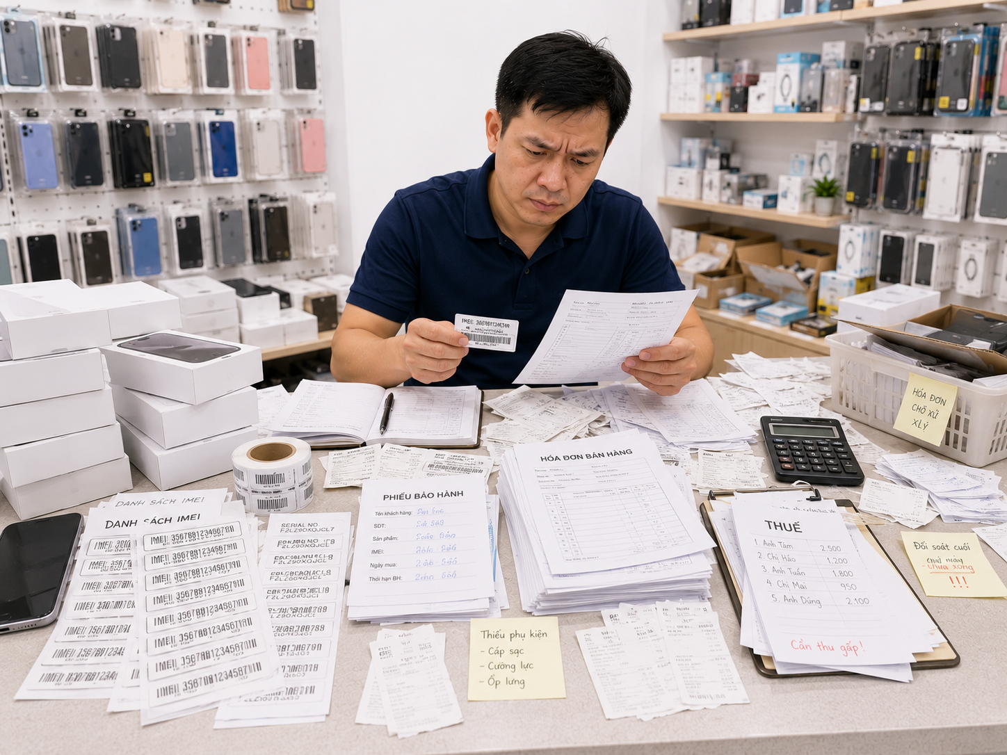 Tại sao quản lý thủ công đang "giết chết" lợi nhuận cửa hàng bạn?