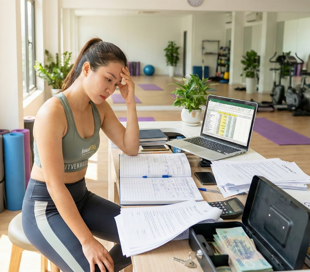 Anh chị chủ phòng tập Fitness & Yoga có đang gặp khó khăn này?