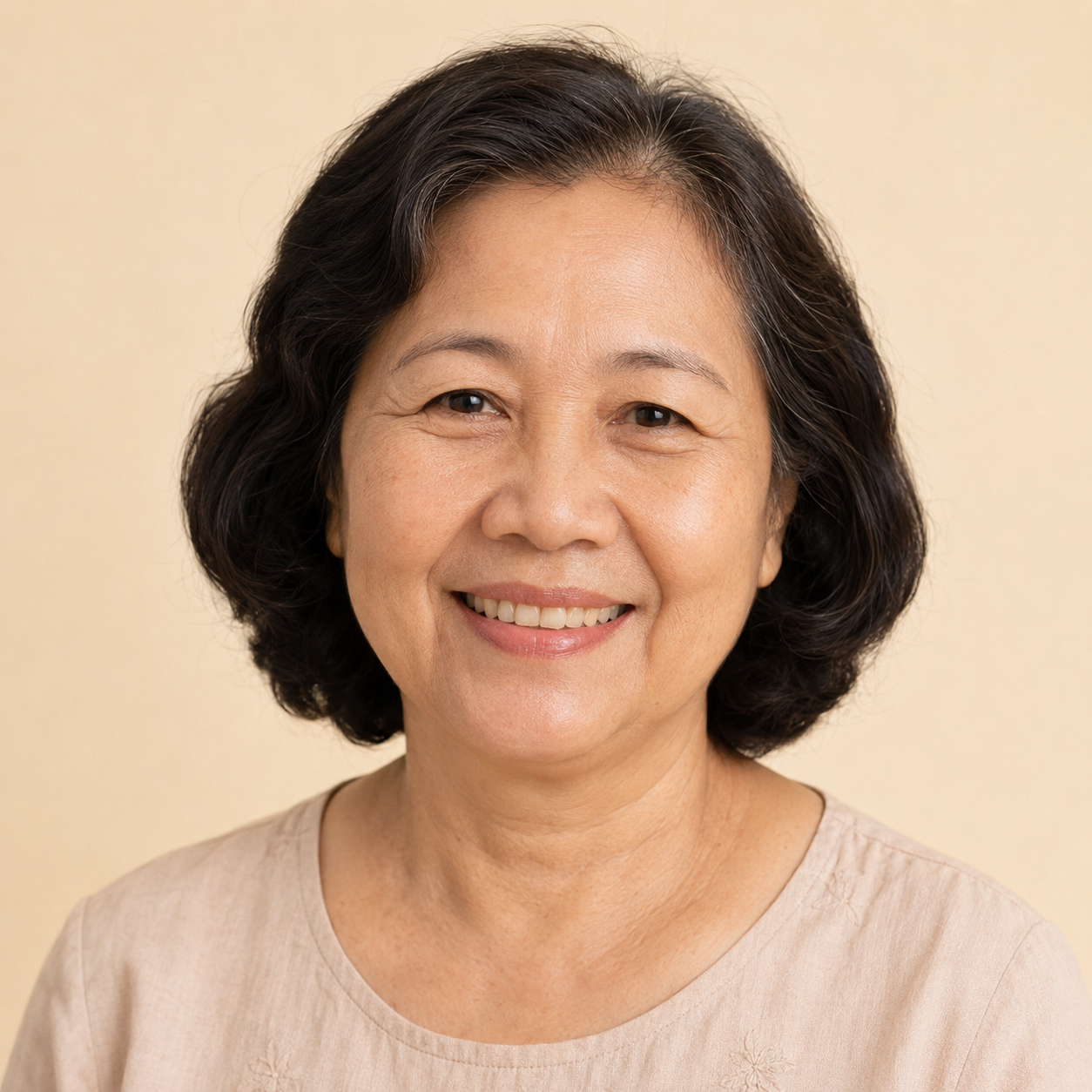 Cửa hàng mỹ phẩm tại chợ huyện