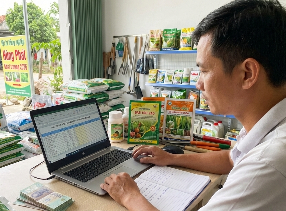 Cửa hàng bán trái cây nhập khẩu