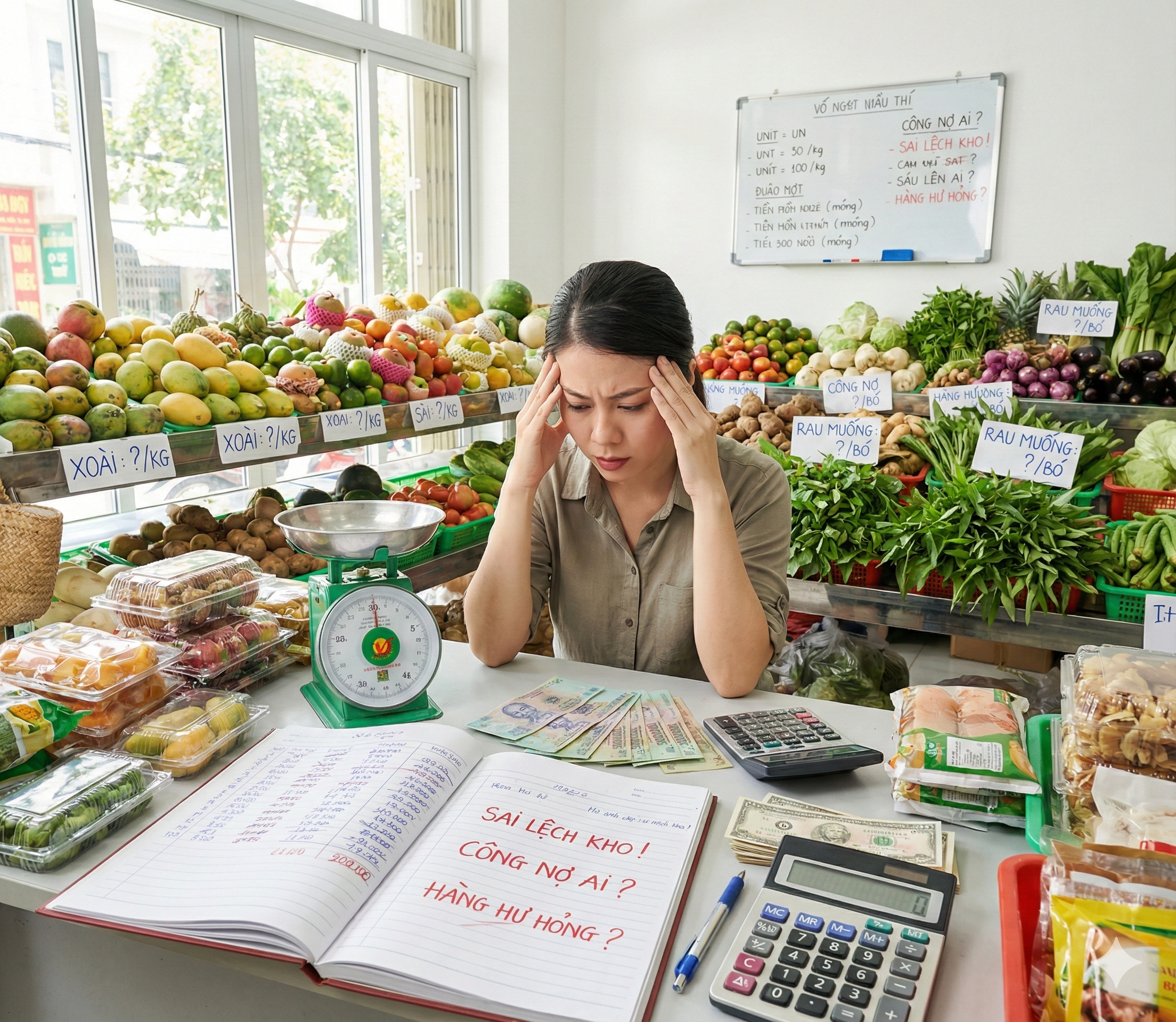Những khó khăn thường gặp khi kinh doanh nông sản và thực phẩm