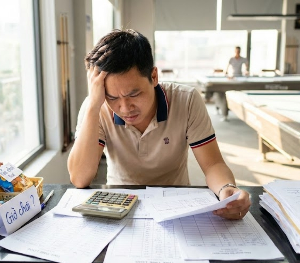 Quán bida của anh chị thường xuyên gặp vấn đề này?