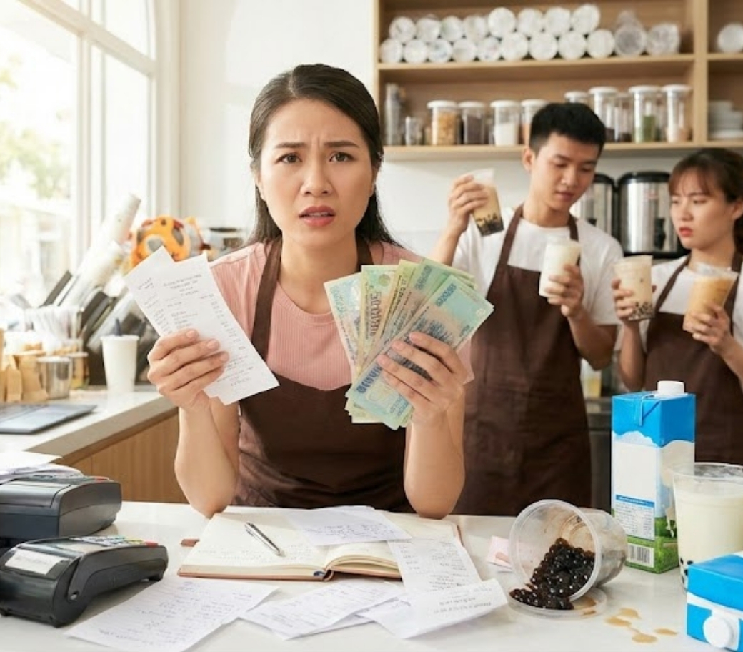 Anh chị kinh doanh trà sữa có đang gặp khó khăn này?
