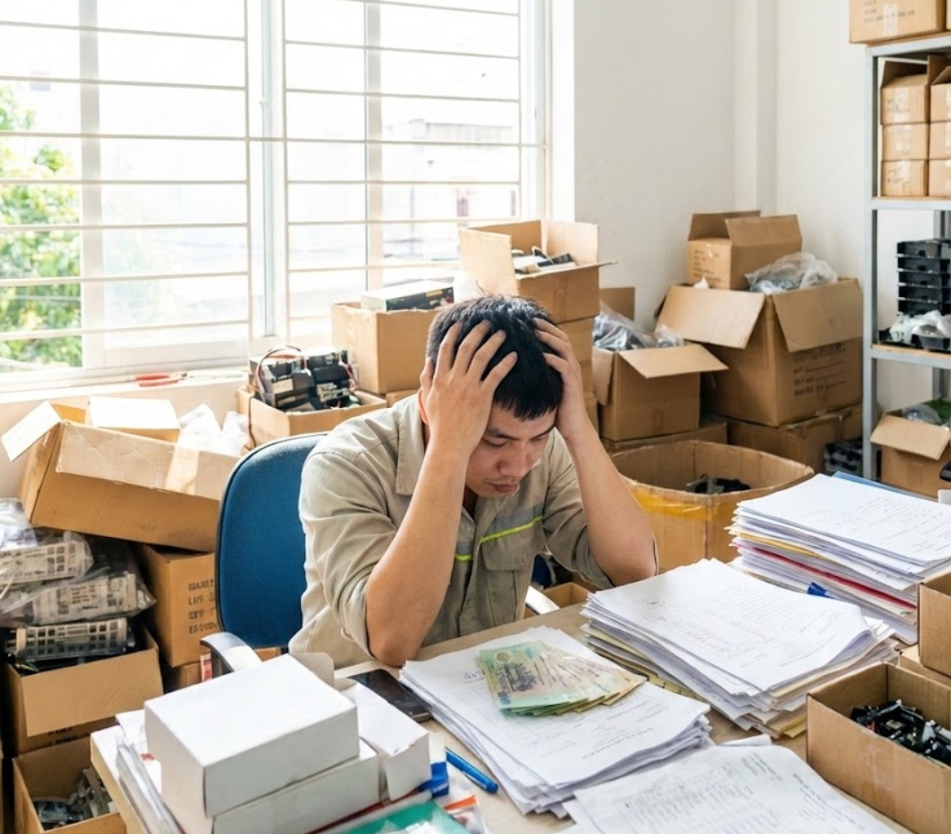 Anh/chị chủ cơ sở sản xuất có đang loay hoay với những bài toán quản lý này?