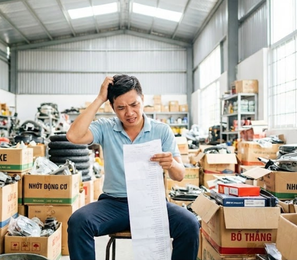 Chủ kinh doanh xe máy, máy móc có đang gặp khó khăn này?