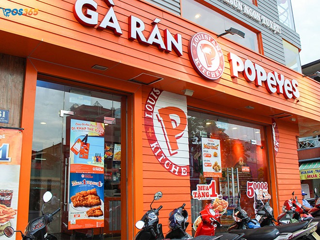 Nhượng quyền thương hiệu gà rán Popeyes