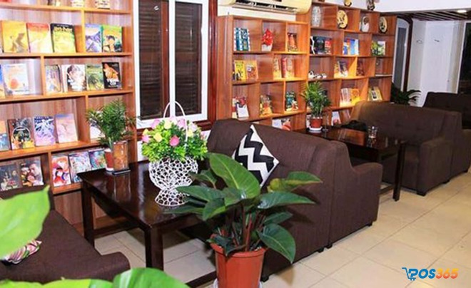 Quán cafe sách khu vực Linh Đàm