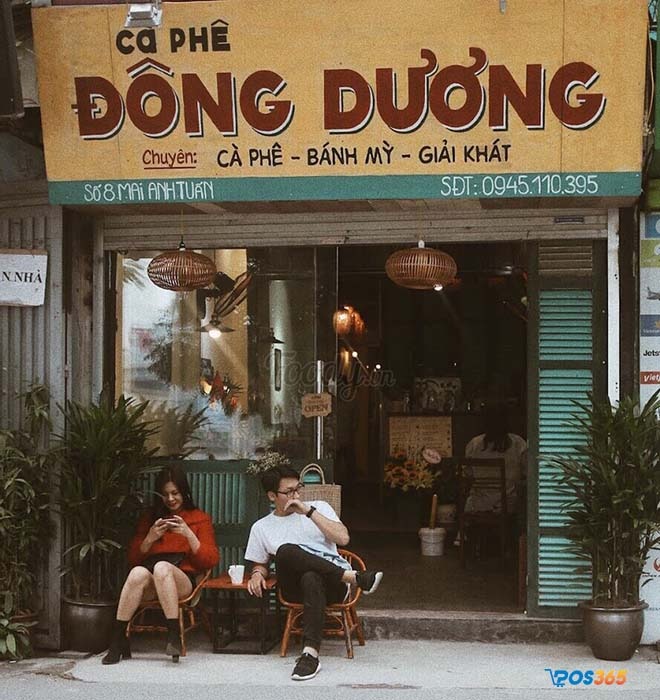 Cafe cổ phong cách đông dương