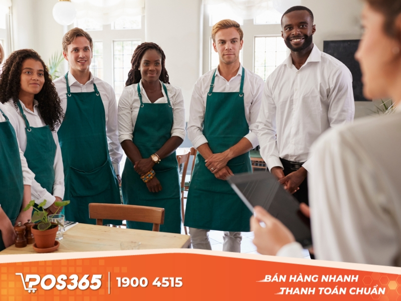 Quản lý và phân quyền cho nhân viên trên phần mềm