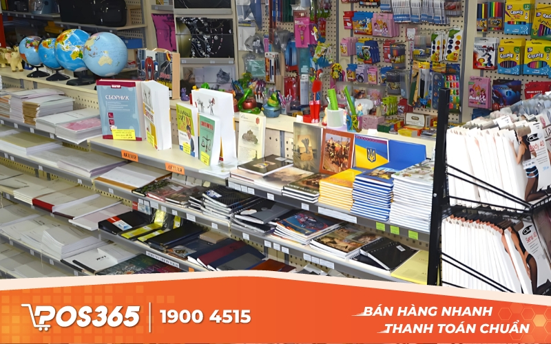 Bán đồ văn phòng phẩm, đồ dùng học sinh