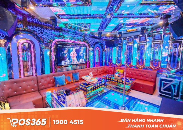 Thiết kế quán karaoke phong cách hoàng gia