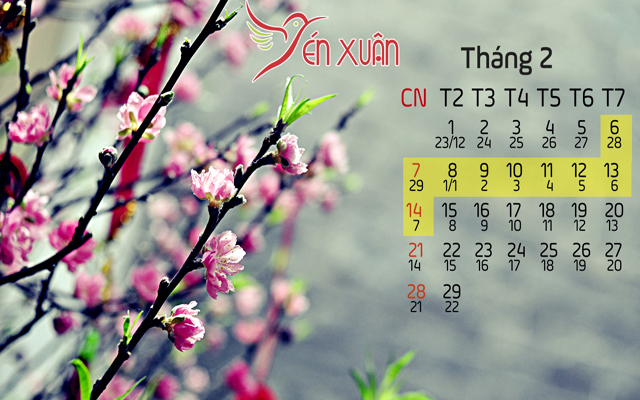 Chính thức có lịch nghỉ Tết Bính Thân 2016
