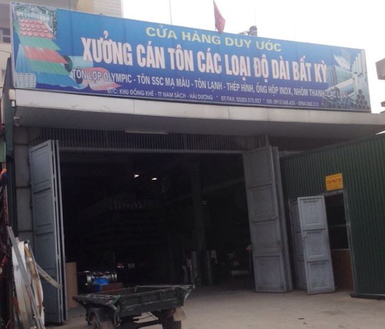 Cửa hàng Sắt thép Duy Ước