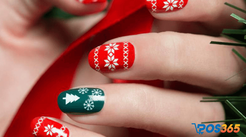 Những mẫu vẽ móng mùa noel đẹp, đơn giản dễ làm nhất 2021
