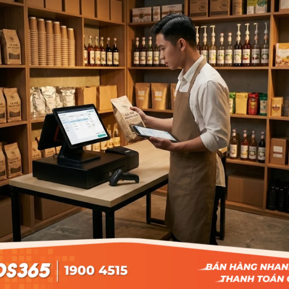 Quy trình quản lý kho nguyên vật liệu quán cafe kín kẽ, không thất thoát