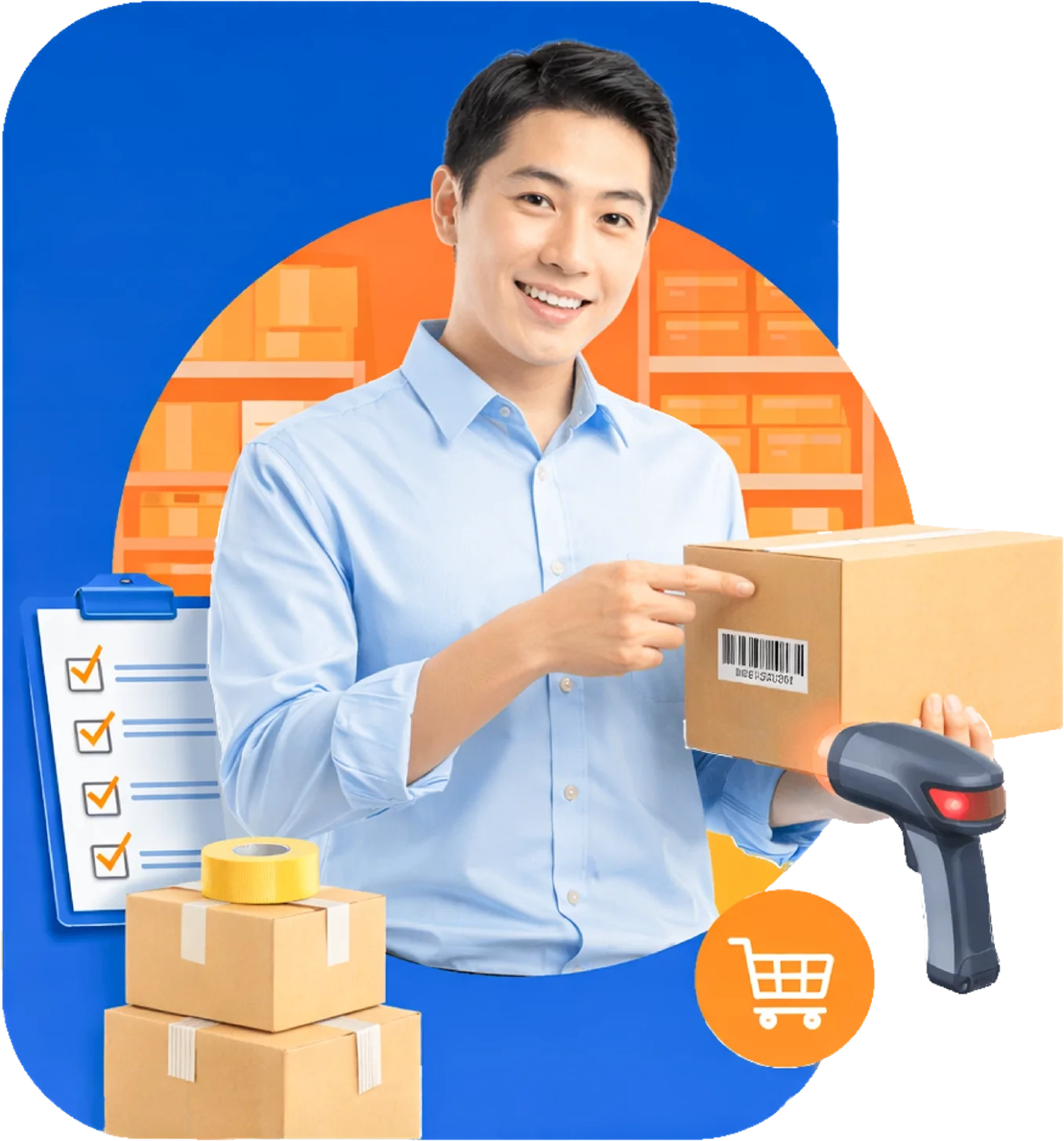 Quản lý kho hàng chính xác