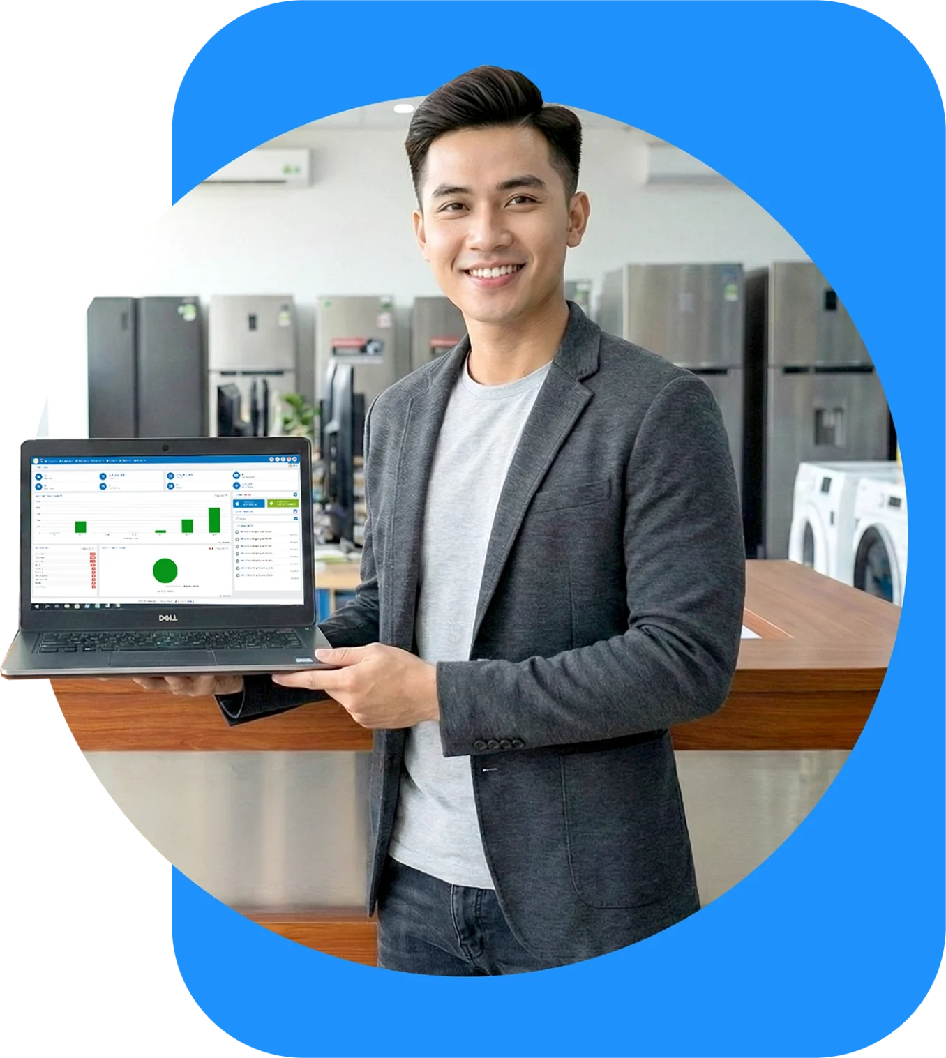 Báo cáo chi tiết theo thời gian thực