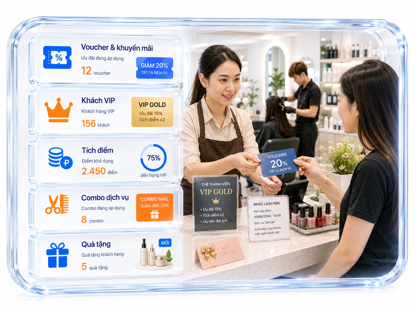 Quản lý hoa hồng cho nhân viên