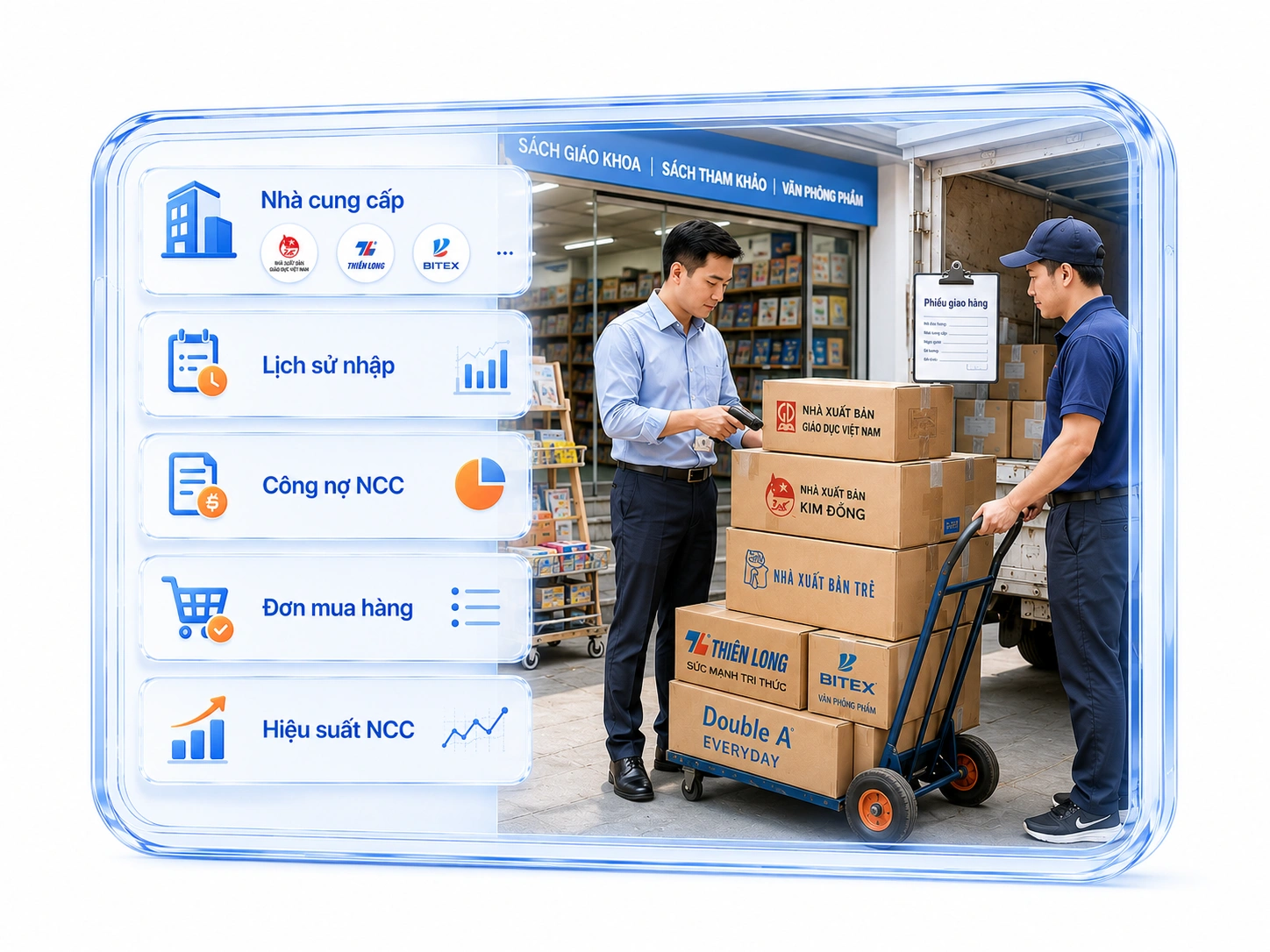 QUẢN LÝ NHÀ CUNG CẤP RÕ RÀNG