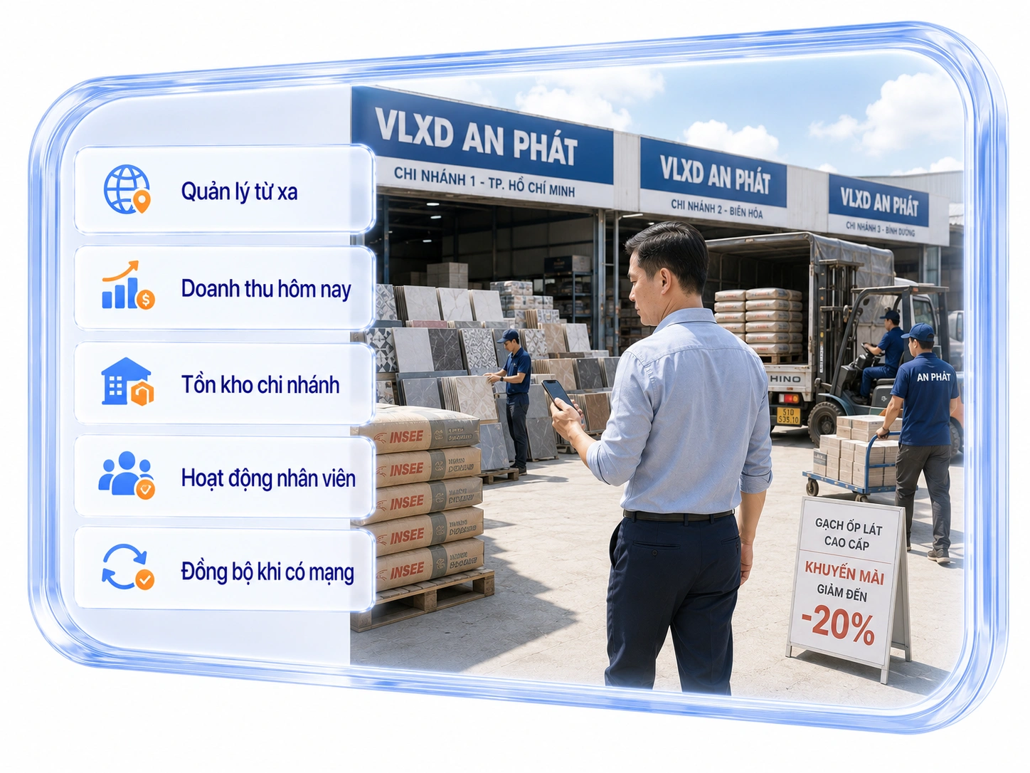 THEO DÕI HOẠT ĐỘNG KINH DOANH TỪ XA