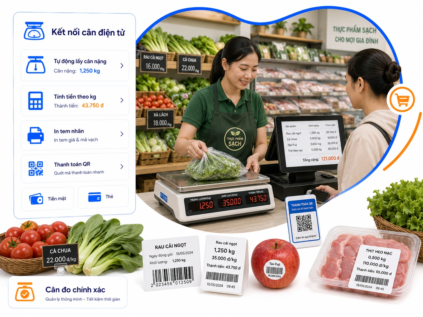 TỐI ƯU QUY TRÌNH BÁN HÀNG & KẾT NỐI CÂN ĐIỆN TỬ