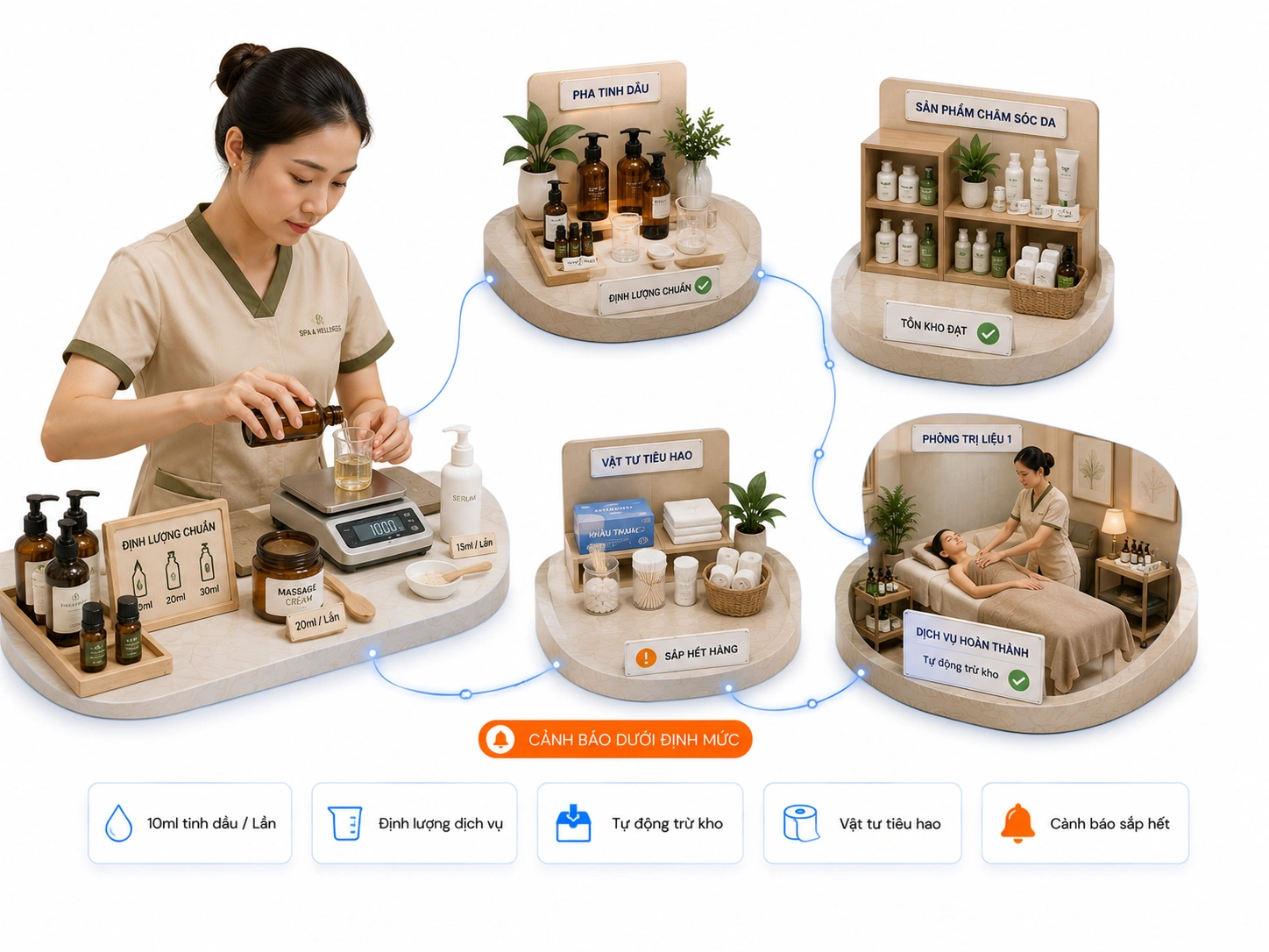 TÍNH TOÁN CHÍNH XÁC ĐỊNH LƯỢNG VẬT TƯ TIÊU HAO