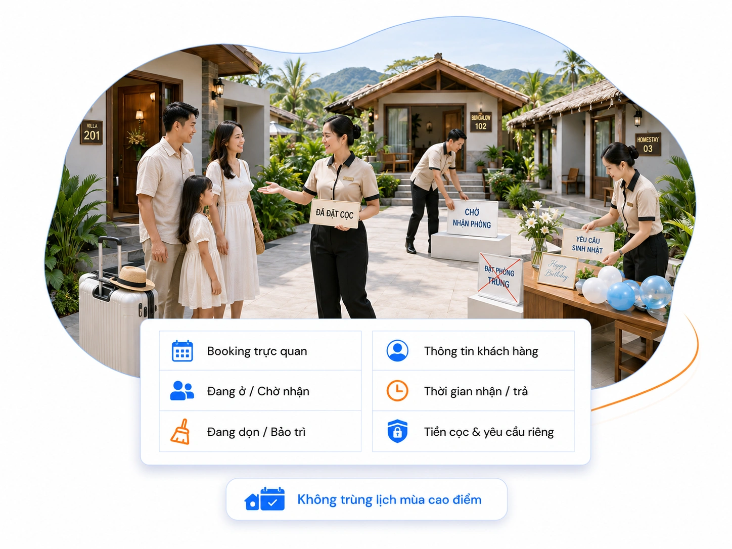 QUẢN LÝ BOOKING TRỰC QUAN & ĐỒNG BỘ