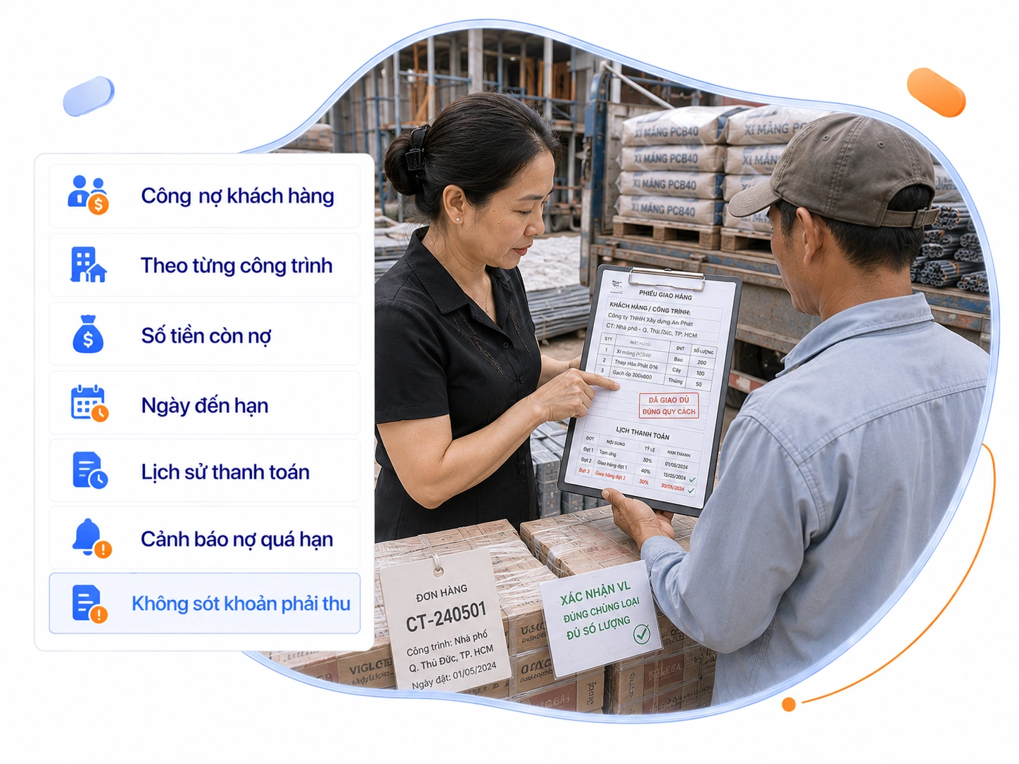QUẢN LÝ CÔNG NỢ CHÍNH XÁC