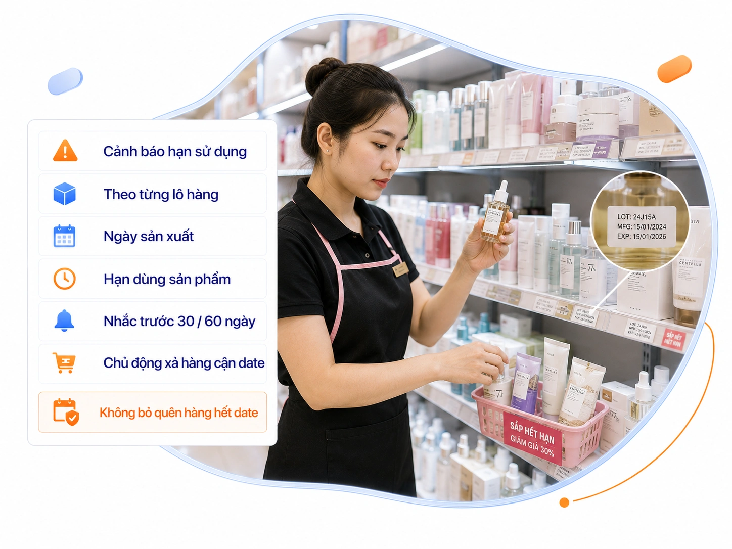 Cảnh báo Hạn Sử Dụng thông minh