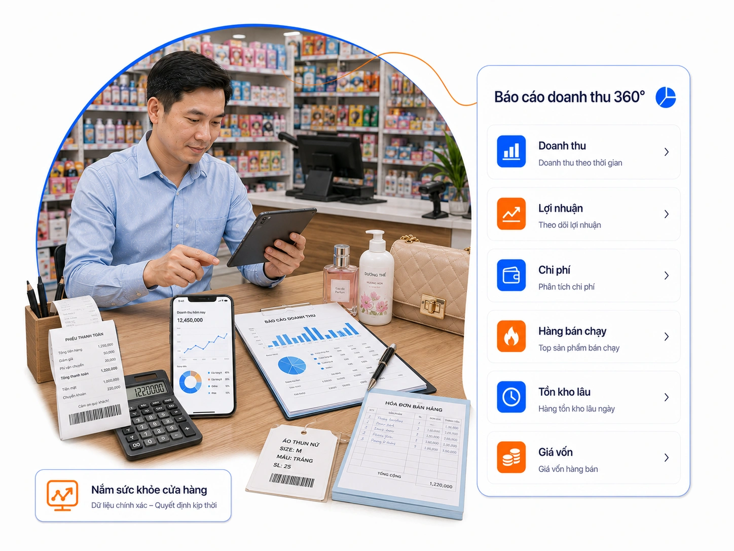 HỆ THỐNG BÁO CÁO DOANH THU 360 ĐỘ