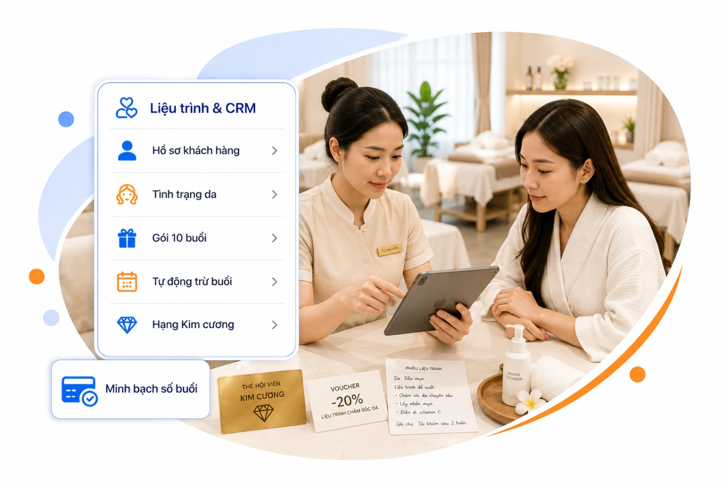 QUẢN LÝ LIỆU TRÌNH & THẺ THÀNH VIÊN (CRM)