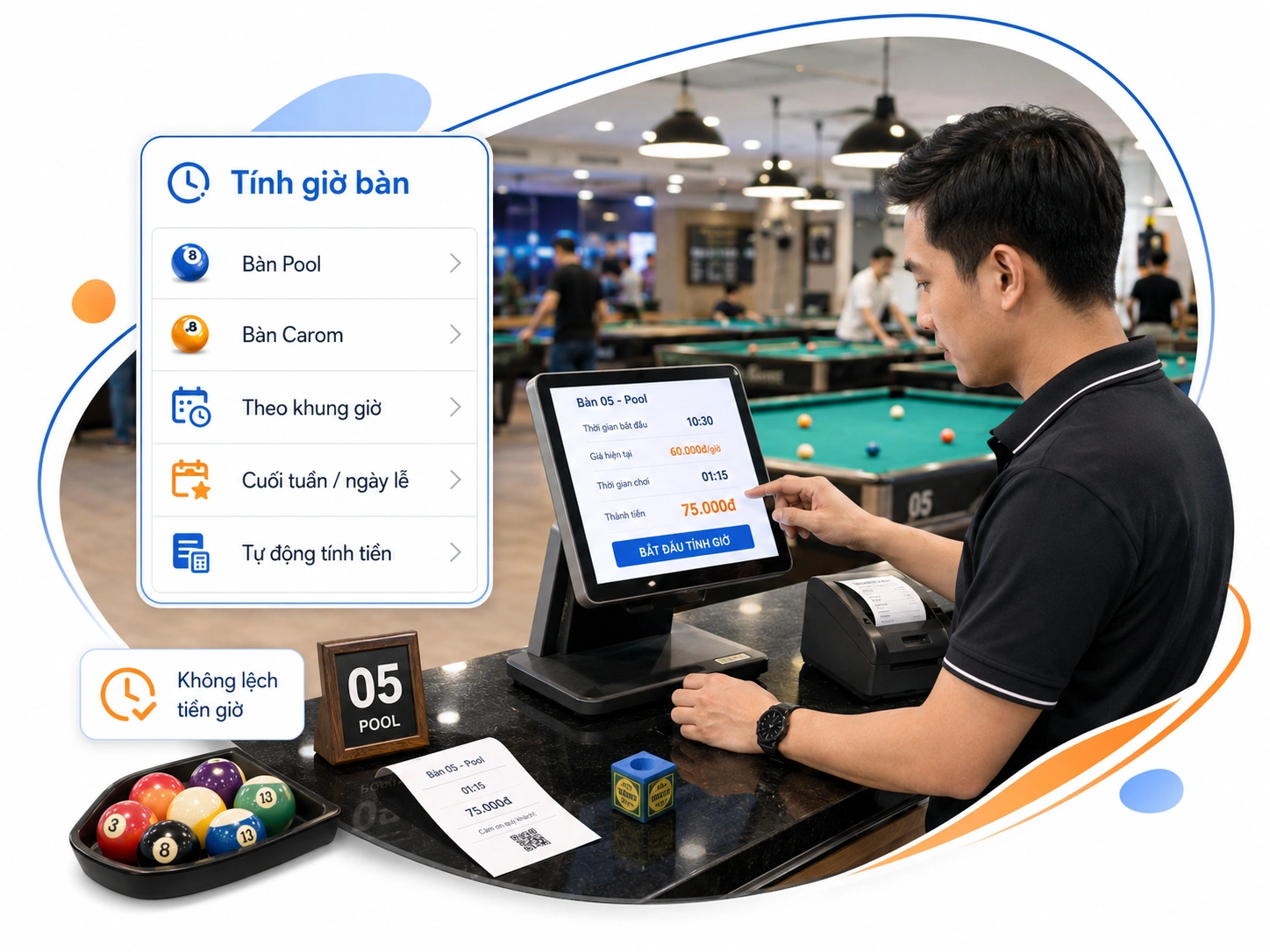 Thiết lập tính giờ chuẩn xác