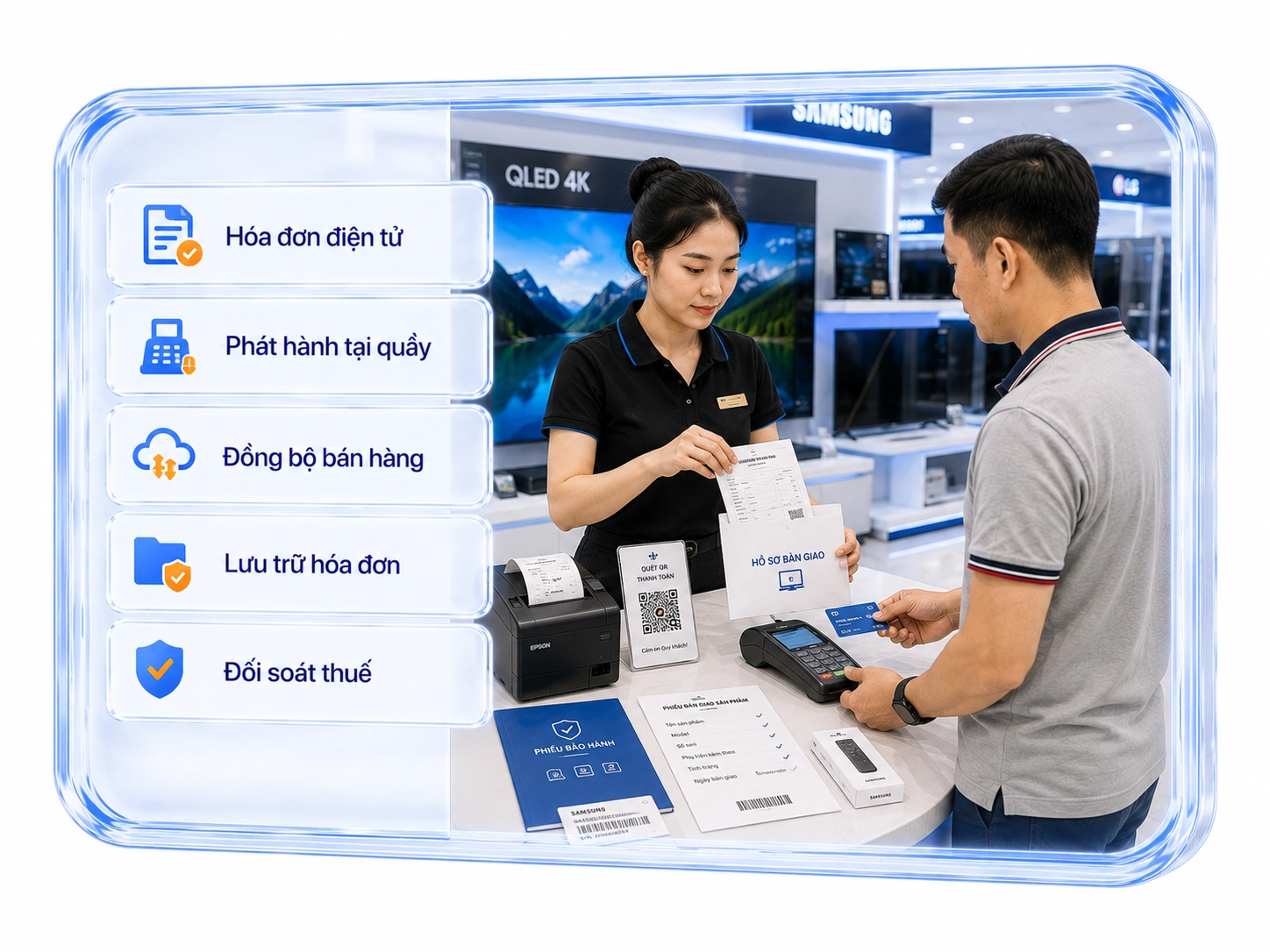 Kết nối hóa đơn điện tử, đáp ứng yêu cầu thuế
