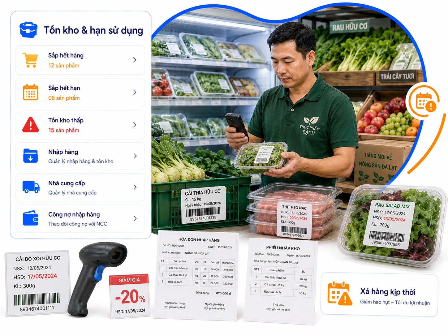 KIỂM SOÁT TỒN KHO & HẠN SỬ DỤNG