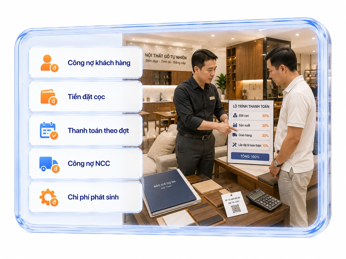 Quản lý công nợ và chi phí minh bạch