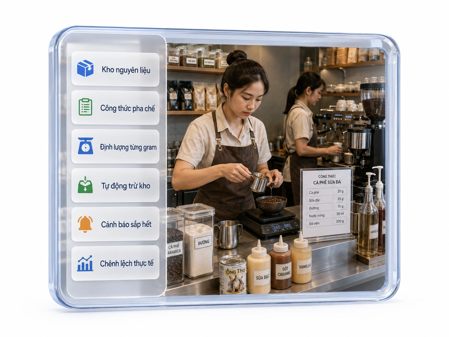 Quản lý Kho & Định lượng