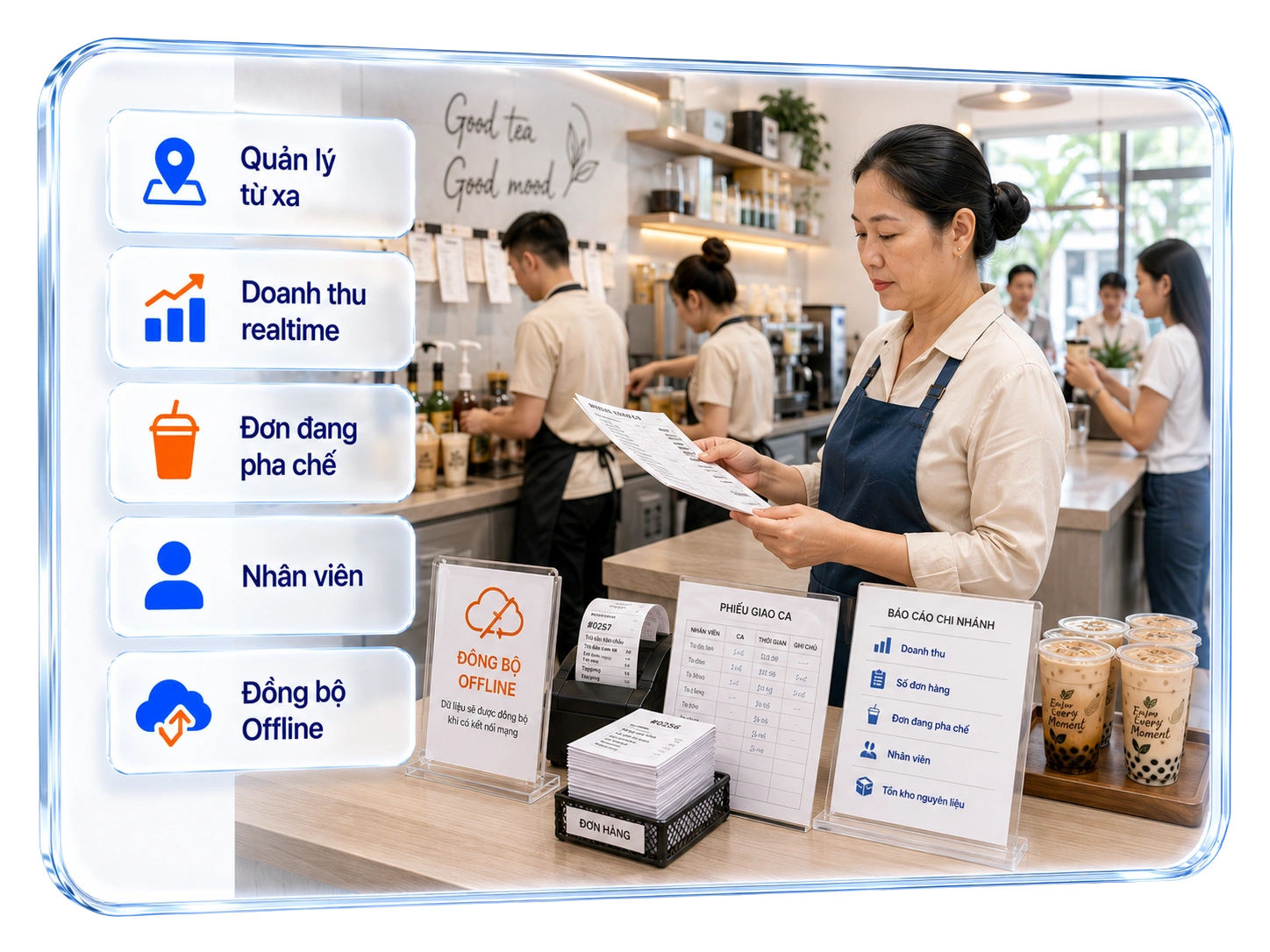 THEO DÕI HOẠT ĐỘNG KINH DOANH TỪ XA