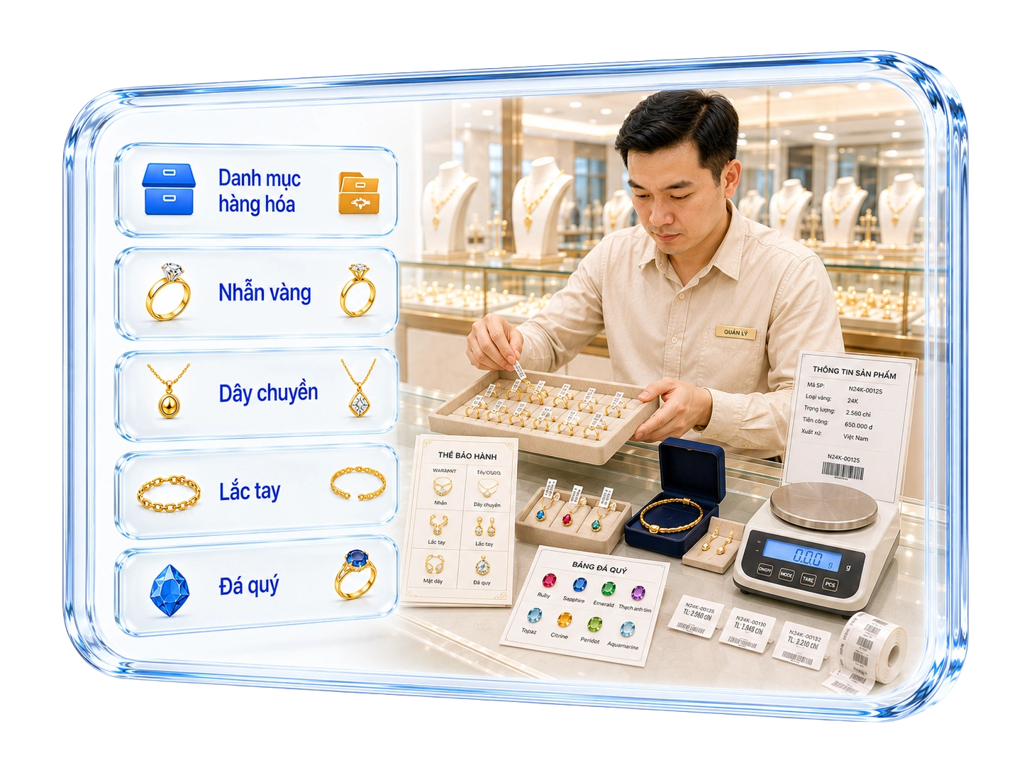 QUẢN LÝ DANH MỤC HÀNG HÓA ĐA DẠNG