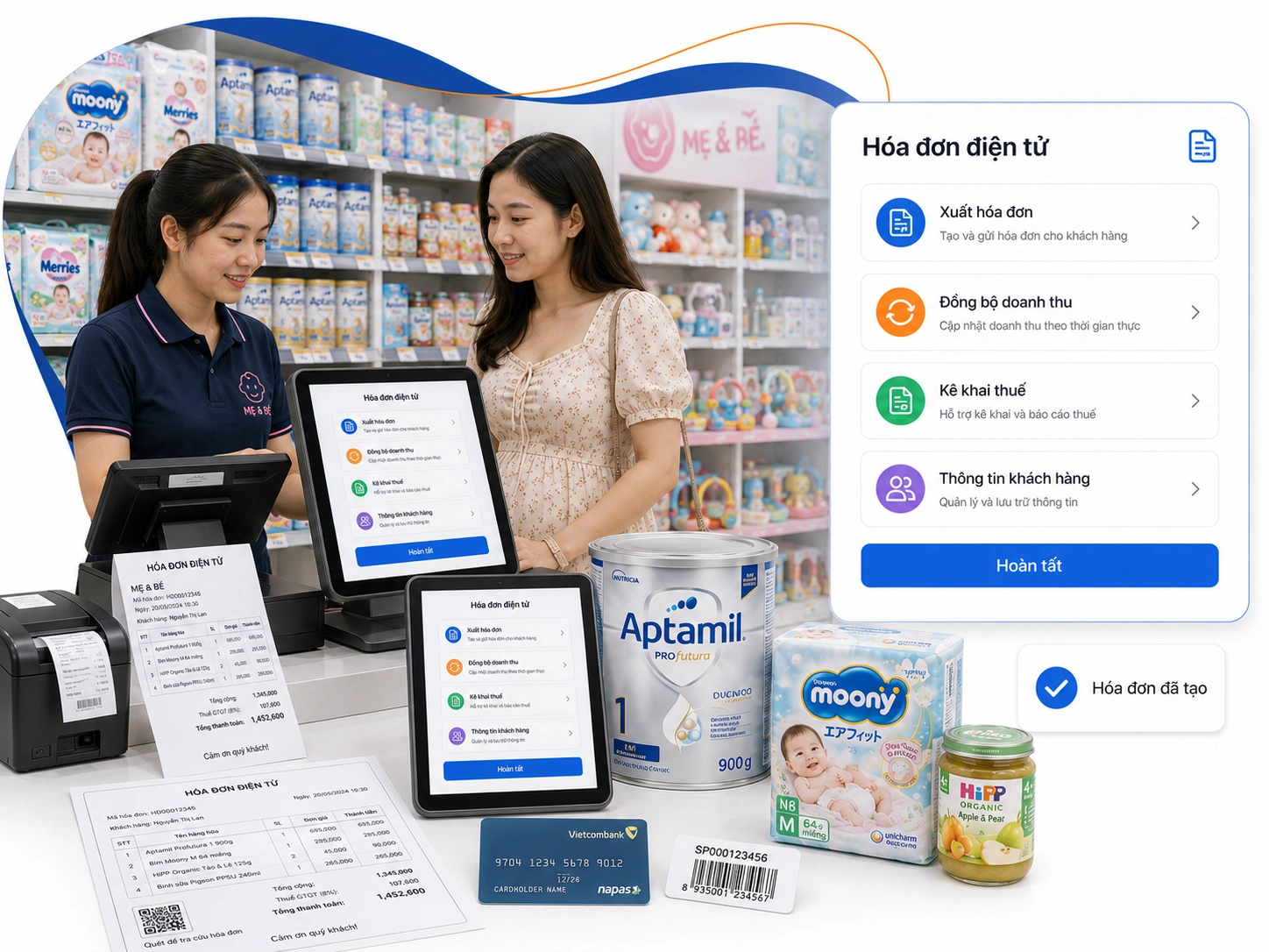 Kết nối hóa đơn điện tử, yên tâm về thuế