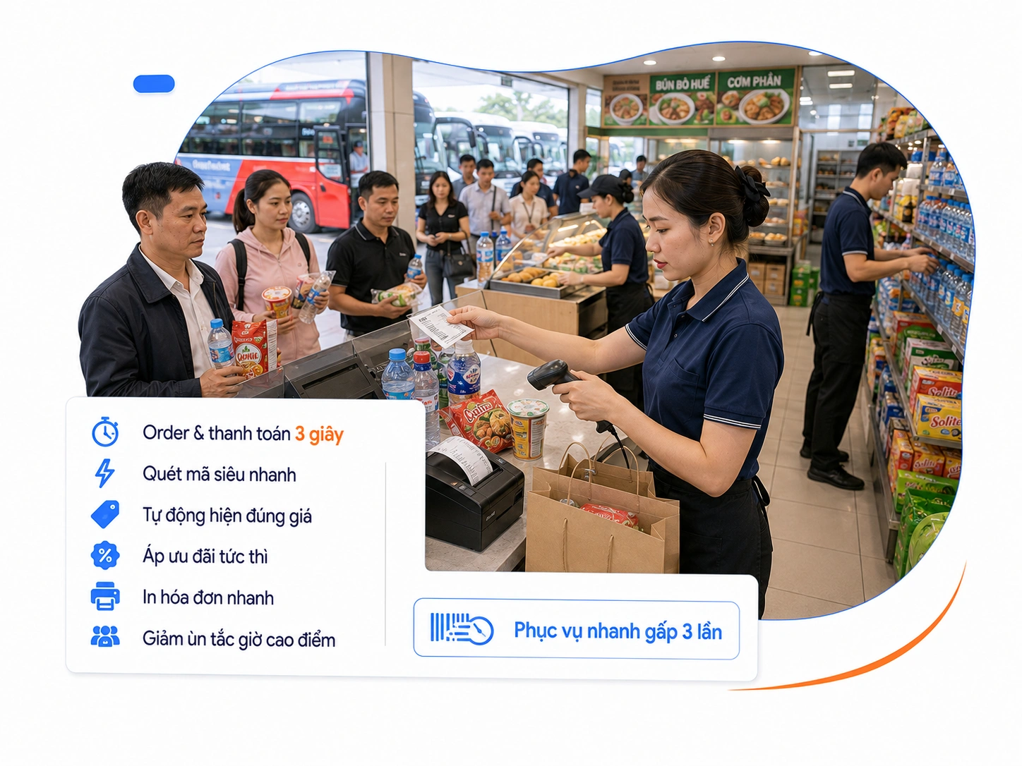 Order & Thanh toán 3 giây