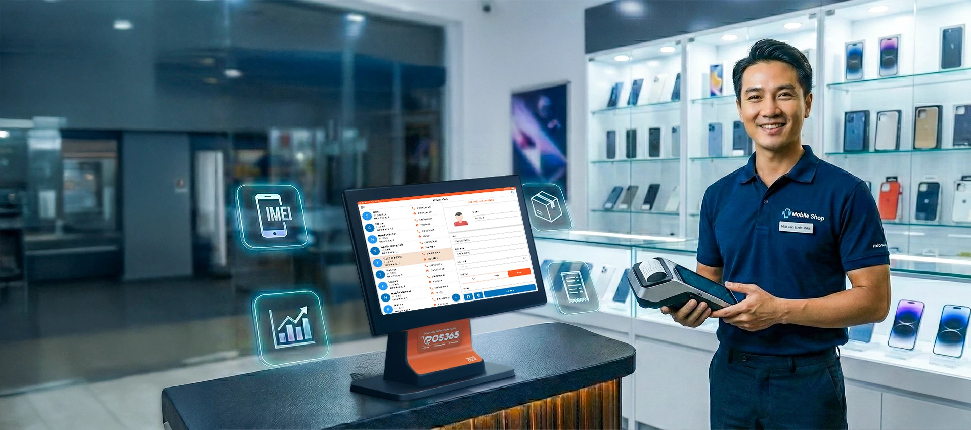 Phần mềm quản lý bán hàng shop điện thoại