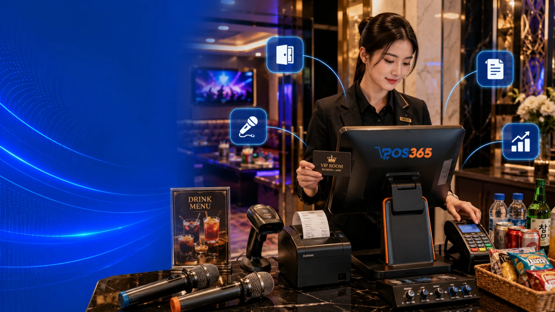Phần mềm quản lý quán Karaoke tính tiền tự động chính xác