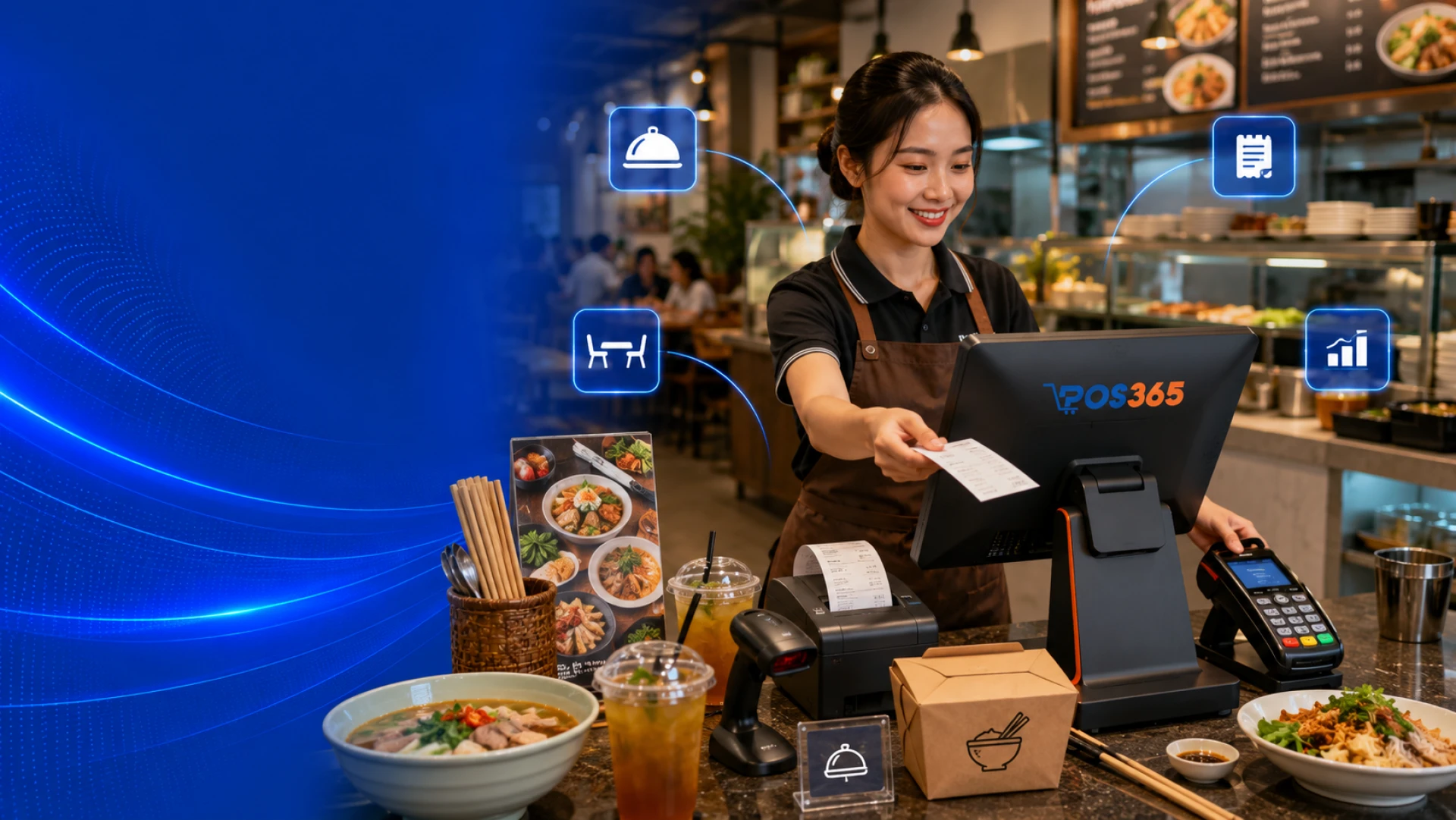 Phần mềm quản lý quán ăn tối ưu tốc độ phục vụ giờ cao điểm