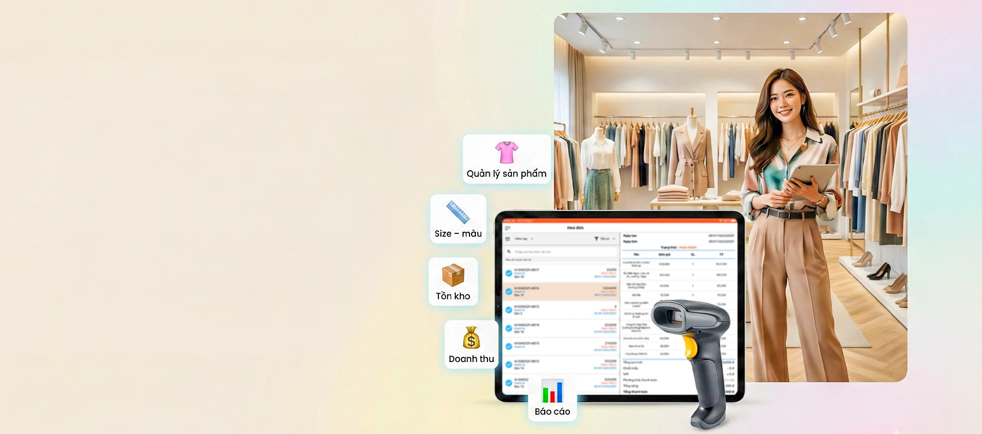 Phần mềm quản lý bán hàng cửa hàng thời trang